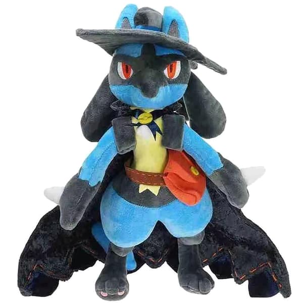 Halloween Lucario plyschdocka cosplay klä upp Riolu evolution v