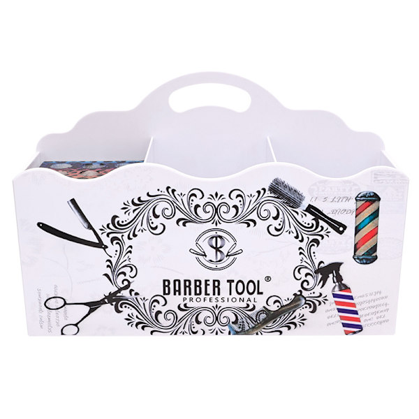 Professionell case Box Salon Hair Tool Barber Socket Sci White