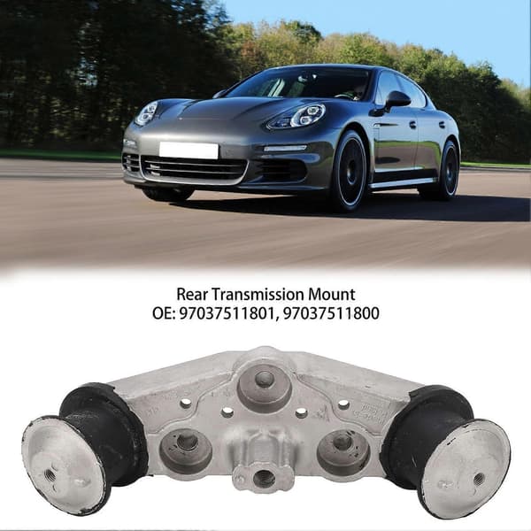 Taka-vaihteiston kiinnike, melunvaimennus, vahva suojaus 97037511800 Panamera 970 2009–2016