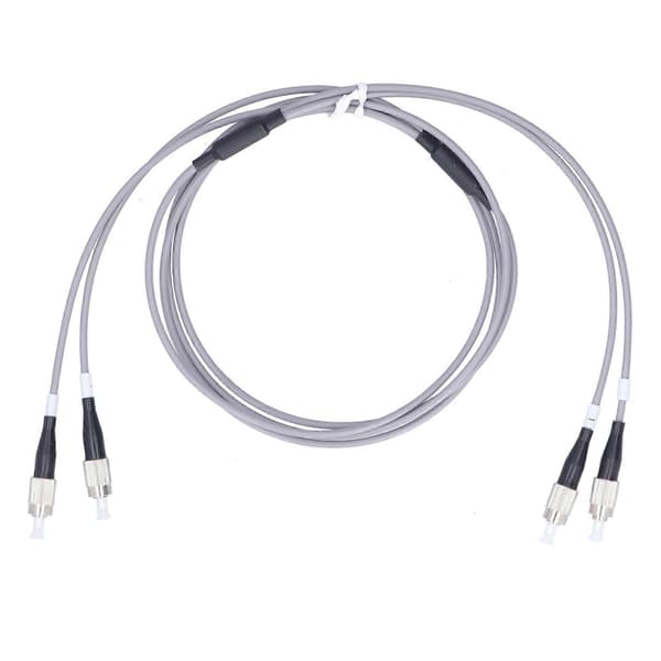 Optisk fiber patchkabel pansrad jumper multimod 2-kärnig optisk kabel FC UPC-FC UPC grå (3 meter)