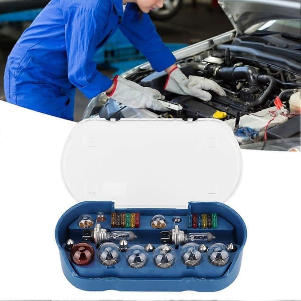 30 stk. H7 12V 55W Auto Bil Nødlyspære Sikringssæt Universal Reservedele