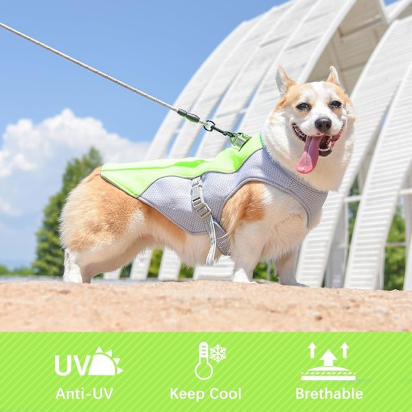 Kuoser Dog Cooling Väst, Evaporative Cooling Coat