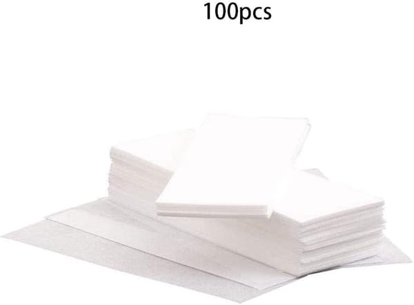 100 stk profesjonelle hårfjerningsvoksstrips for hårfjerning