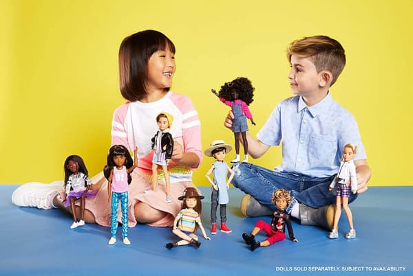 Creatable World Character Starter Pack Doll Brunette Braided Hai multicolor