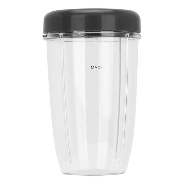 Kopp og lokk blender delsett for NutriBullet 900W blender tilbehør erstatning (24OZ)