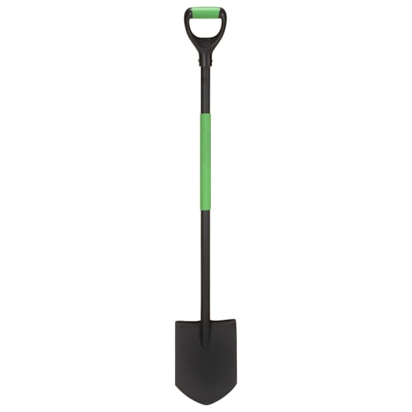vidaXL Gartnerspade spids D-greb stål