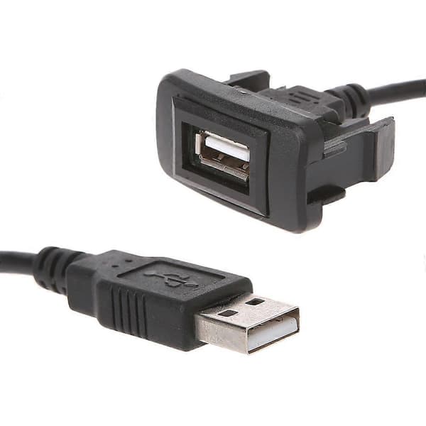 AUX USB-portkabeladapter 12-24V ledning USB-opladningsadapter til VIGO