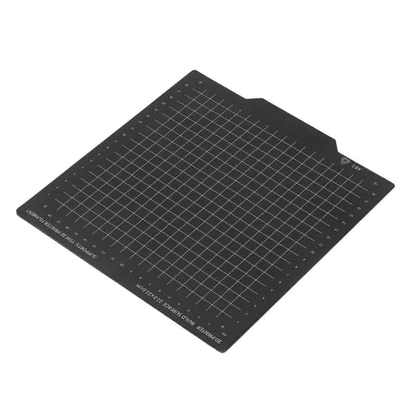 Fjederstål Byggeplade 2-sidet Magnetisk Fleksibel Plade 3D-print Printer Varmeplade Dele 220x220mm