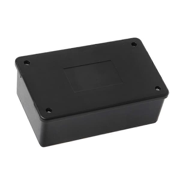 Vandtæt ABS-plast elektronisk kabinet projektboks sort 105x64x40mm