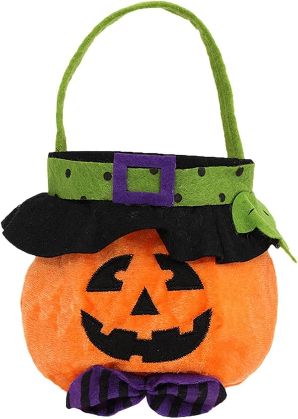 10 stk Tote Halloween Godteposer Gresskar Godteposer