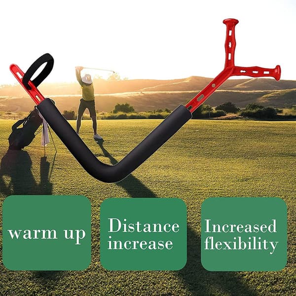 Golfswing Träningshjälp Posture Corrector RÖD RÖD