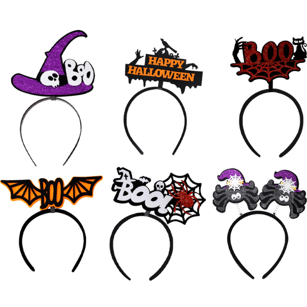 Stilfulde halloween pandebånd til halloweenfest cosplay style 1