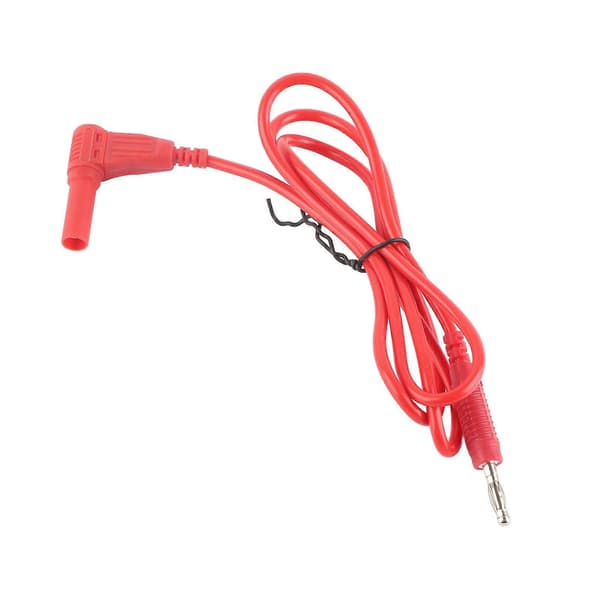 Bananplugg Testkabelsats Skyddstyp Elektriska Multimeterkablar Set J.70012 4mmRöd