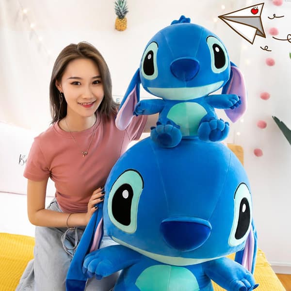 Stitch Lilo & Stitch Plysdukker Kæledyr Legetøj Børnefødselsdag 60cm