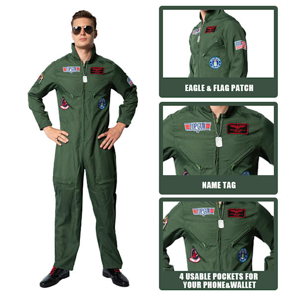 Halloween high-flying pilotuniform bar fest sport møde