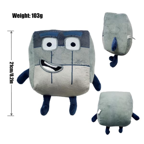 Numberblocks pehmolelut 1-10 Numero pehmolelu nukke lapsille 9.0