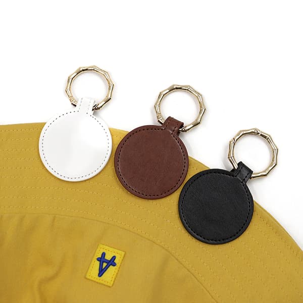 Hatteclips på taske Hatteholder til Rejse Hat Keeper Clip Brown