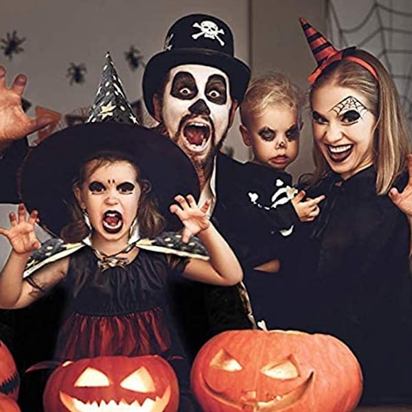 Häxhatt Halloween kostym Wicked Witch Accessoar black