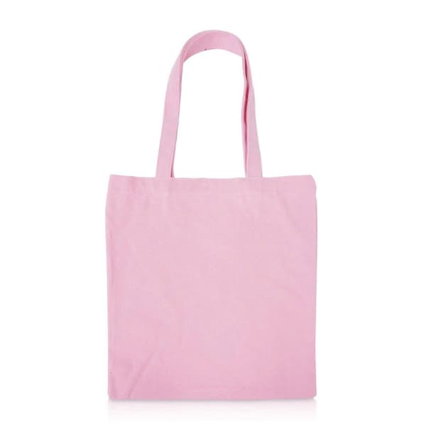 Stilig og romslig totebag (rosa)