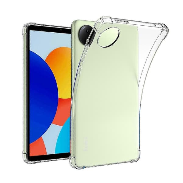 Xiaomi Redmi Pad SE 4G 8,7 tuuman kotelo neljän kulman iskunkestävä läpinäkyvä tabletti TPU-suojus