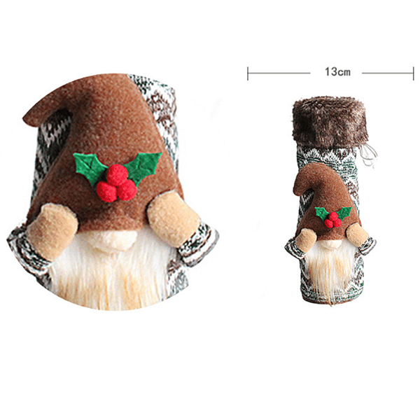 Christmas Wine Bottle Cover, Christmas Home Decorations Wine
