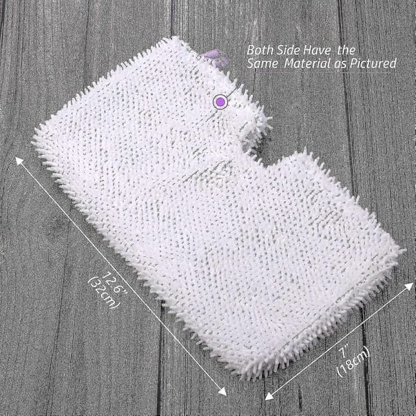 4-pack S3500 Mikrofiber Moppdynor för Shark Steam Pocket S2901 S3501