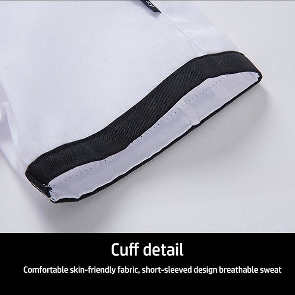 Kockjacka Kockrock Kockuniformer Billiga Toppar Hotell Matlagningskläder XXXL Black