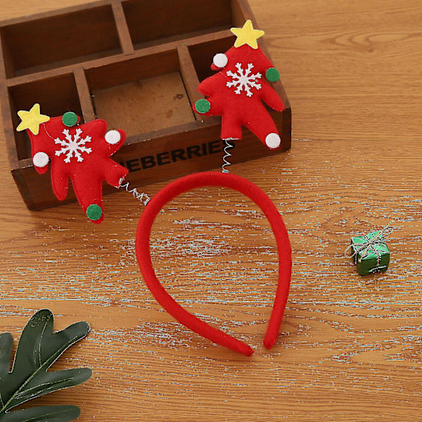 2-Pack Christmas Reindeer Antlers Tiara