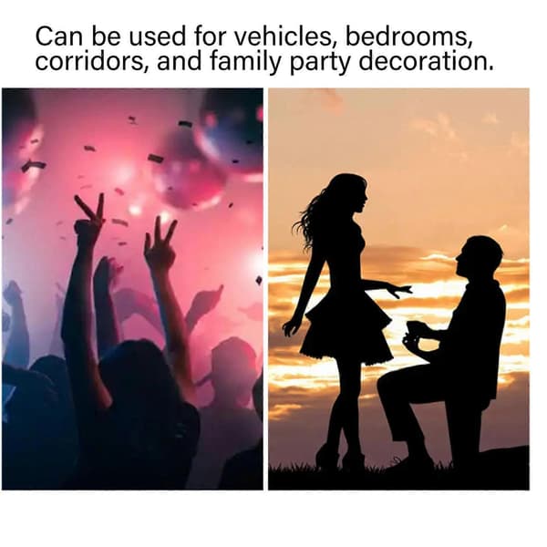 10 st Mini USB LED-lampa 5V Plug In Bil LED Interiörbelysningssats Universal för Bil Hem Kontor Rosa Ljus