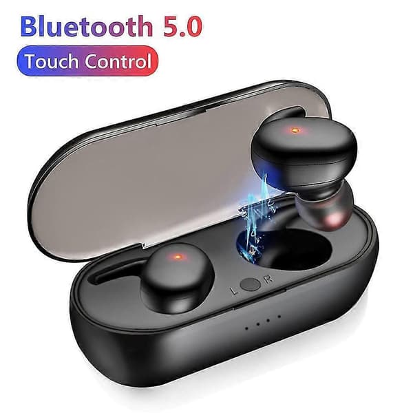 Trådløse høretelefoner Bærbare Smart Touch Genopladelige Bluetooth-kompatible 5.0 In-ear headset til løb