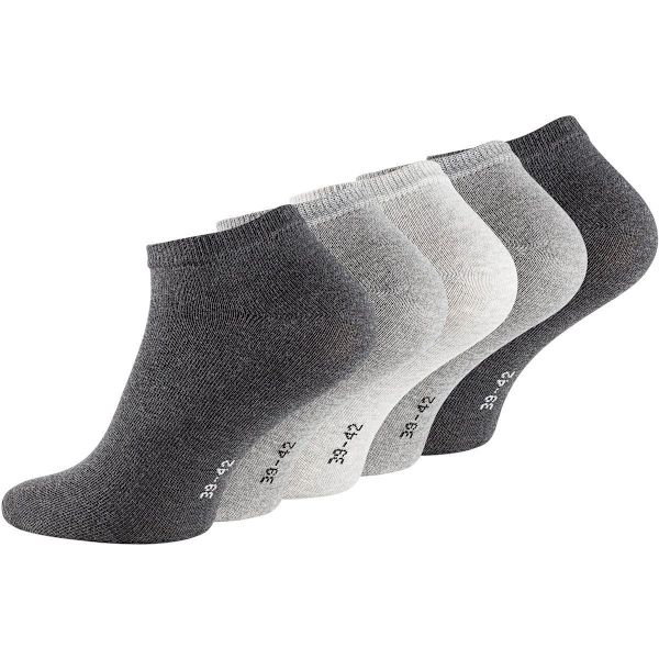 Ankelstrumpor  10-Pack Gray Mix 39-42