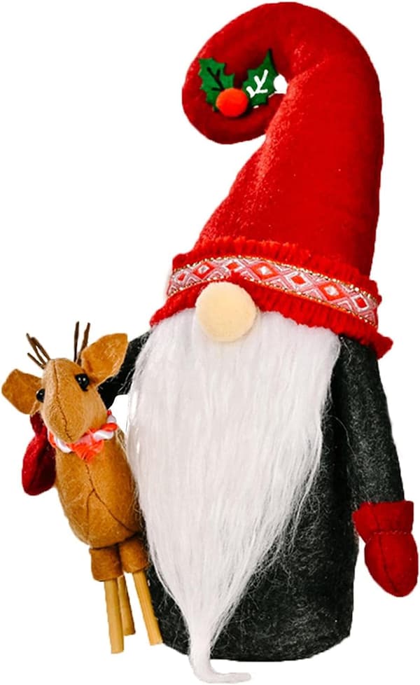 Juledekoration Figur Gnome Dekoration
