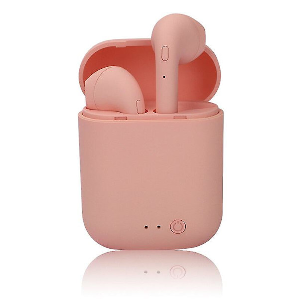 Tws I2 Bluetooth 5.0 hodetelefoner Stereo pink