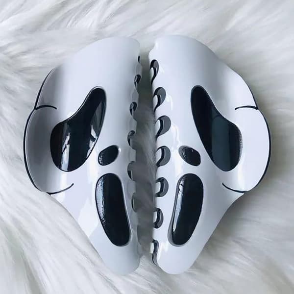 Halloween Ghost Face Hårklo Clip Shark Clip Hårtilbehør A2
