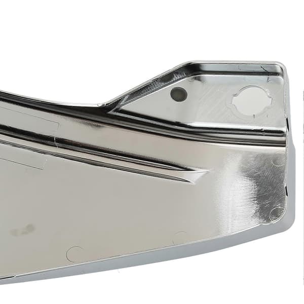 Par motorsykkelbatterisidekåper for VStar 650 DragStar 650 XVS650 XVS650A alle år (krom)