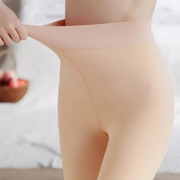 Forede Vinter Leggings med Strømper - Dame - Holder dig varm black
