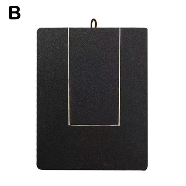 Dog Scratch Pad för naglar, Dubbelsidig Scratch Board för Dog Su BLACKB drawer claw