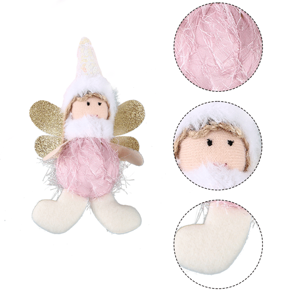 Julängelhängen Set med 2 lila + blå hängen style 2