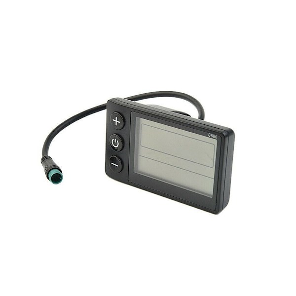 Elcykel LCD-skärm Scooterdel Elcykelmätare
