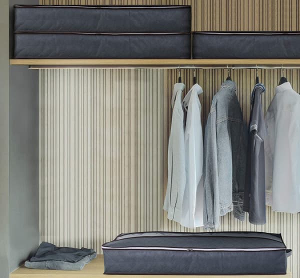 Täcke förvaringsväska för sängbotten Non-Woven förstärkning Handduk