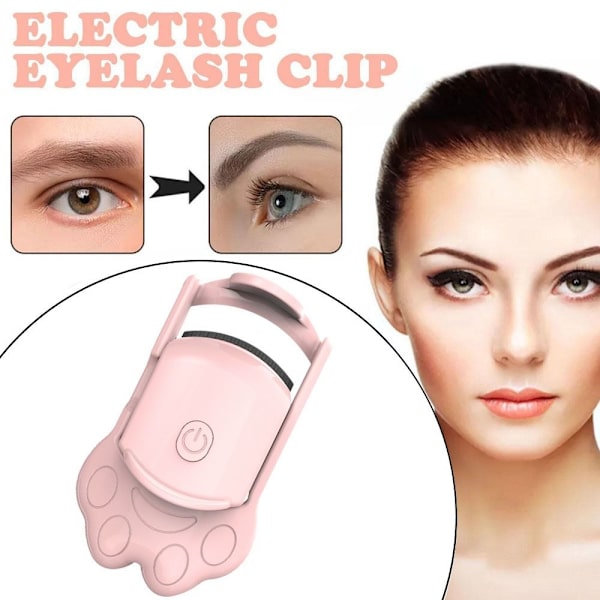 Lämmitetty ripsientaivutin Ripsien apuväline PINKKI pink