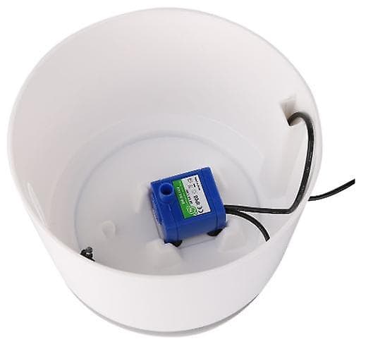 Pet Cat Hund Vannrenser Vannmater Pet Rustfritt Stål Led Vanndispenser