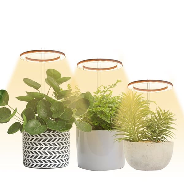 #3 Ringer, plantelampe 1-4 ringlyshode, fullspektrum, dimbar, #