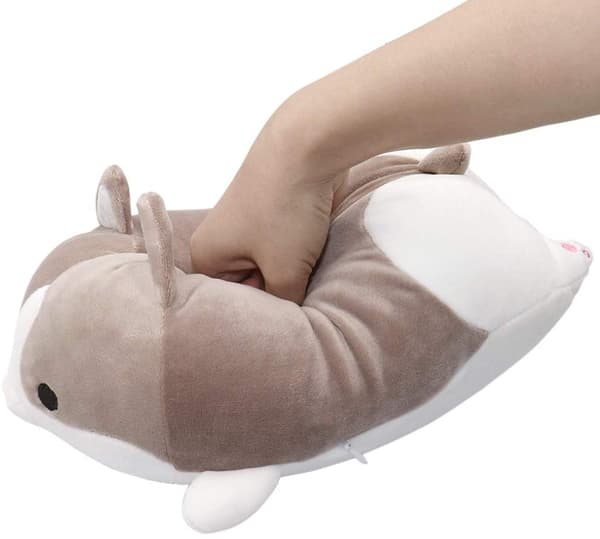 13,8 tums plyschleksak Corgi mjuka gosedjur Cuddle Kudde Doll Brown
