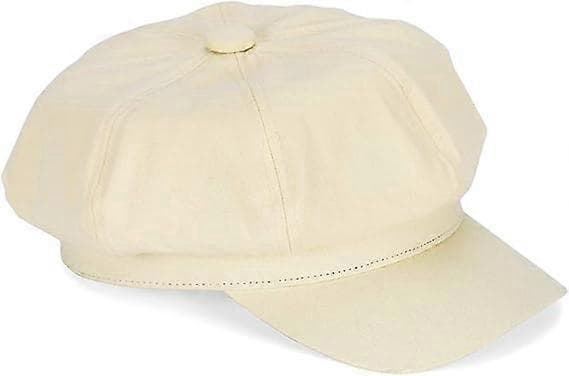 Cabbie Baker boy-hatt, Baskerlue for kvinner, Pageboy-lue, Paperboy-hatt