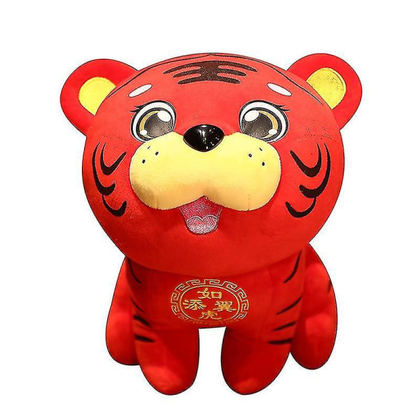 20 cm Tiger Year Mascot Doll Plysch Tiger Doll Animal Doll A