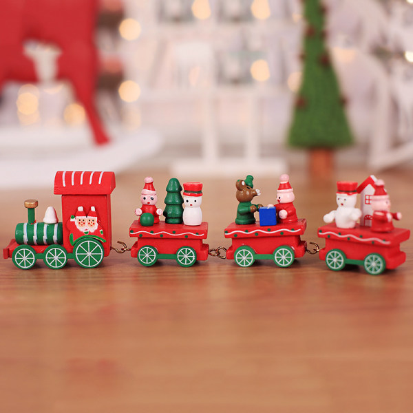 Juledekorasjoner Jul Tretog Barnas barnehage Ferie Julegaver Juledekorasjon Gaver White Train