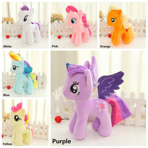 25CM My Little Pony Enhjørning Legetøj VIT white