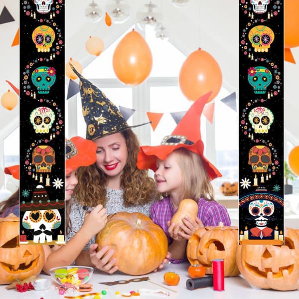 Halloween Dekor, Velkomstbannere Verandaskilte til yderdør DL8104