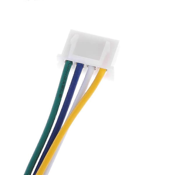10 STK 4-pinners Mini Micro JST XH 2,54 mm 24AWG-kontaktplugg med ledninger 200 mm